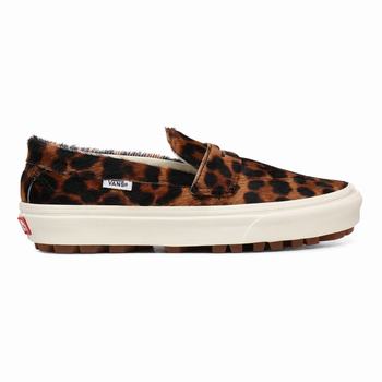 Női Vans Calf Hair Style 53 Slip-on Cipő VA1630279 Fehér